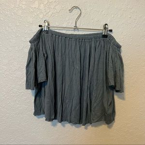 Urban outfitters off the shoulder top